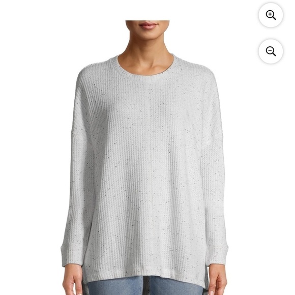 Time and Tru Tops - Time and Tru Gray Women's Top